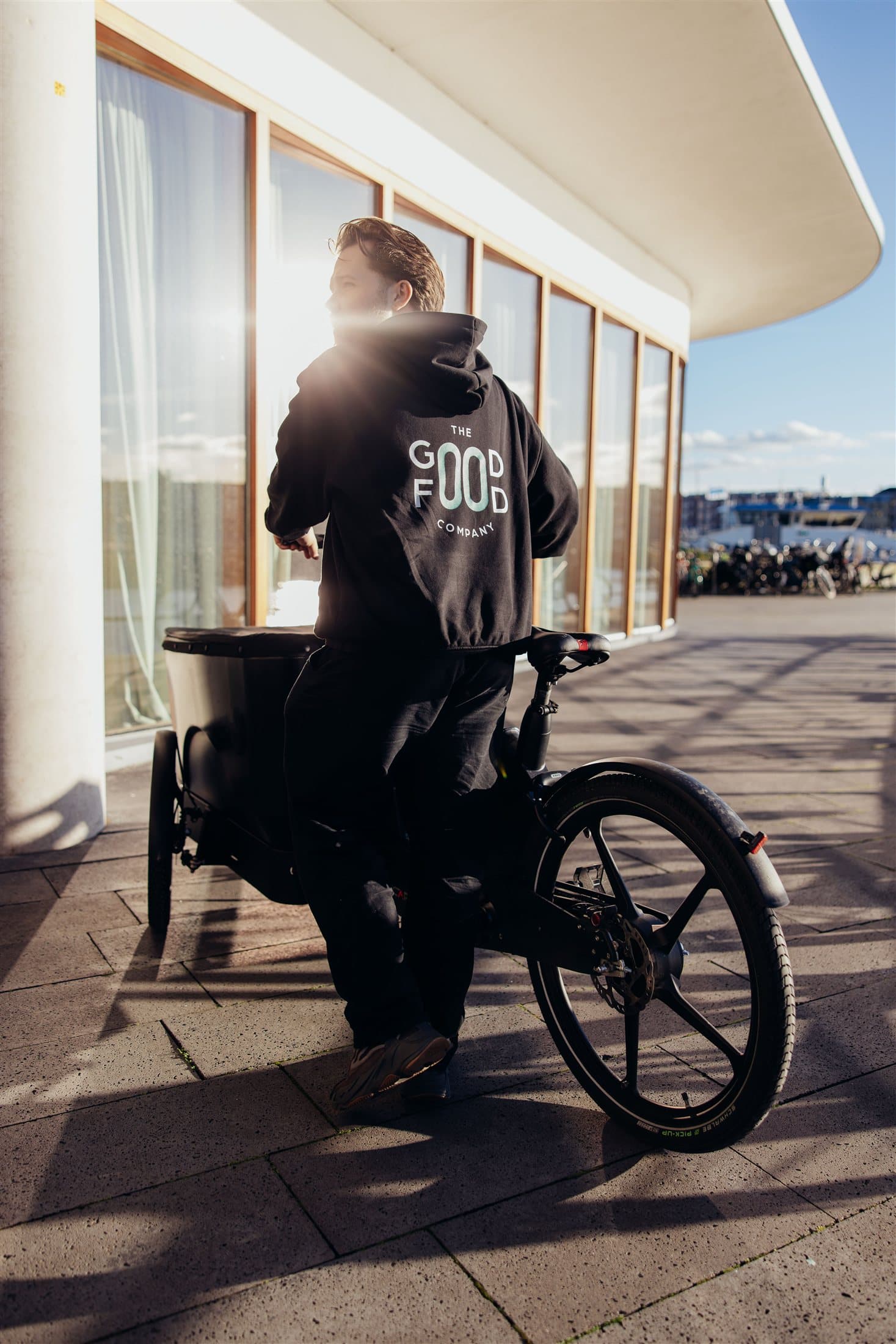 Delivery by electric cargo bike